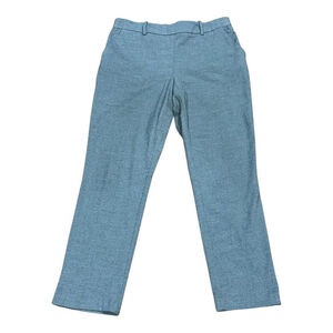 H&M Pants Womens 8 Straight Leg Pull On Stretch Dress Trousers Polyester Blend